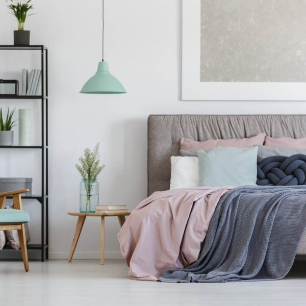 bed-with-pastel-bedding-PHRKGR5.jpg